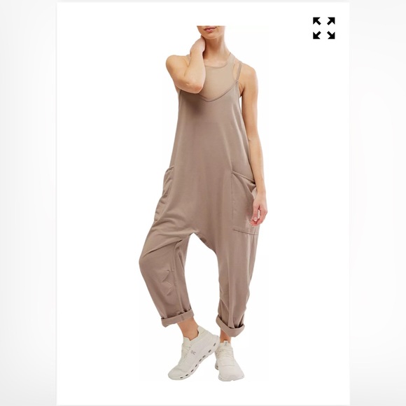 Free People Movement Hot Shot Onesie in Mocha Latte - Picture 5 of 5